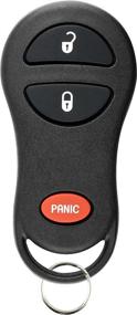 img 3 attached to 🔑 Enhanced KeylessOption Replacement Remote Control Car Key Fob for 56045497