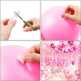 img 1 attached to 🎉 3500 Pcs Double Sided Dots Stickers for Craft Wedding Decoration - Glue Point Balloon Glue Tape