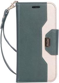 img 4 attached to 📱 ProCase iPhone 11 Wallet Case for Women: Dark Green Flip Folio with Card Holder and Stand – Stylish & Protective Cover for iPhone 11 6.1" 2019 Release