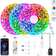 🎉 orahon 40ft led strip lights: color changing music sync and app control for bedroom party home room decoration логотип