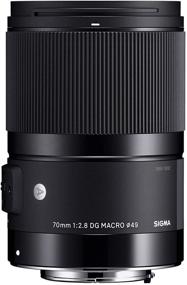 img 4 attached to 📷 Sigma 271965 70mm F2.8 Art DG Macro Lens for Sony E, Black