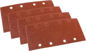 img 1 attached to 🔸 WEN 6313SP Hook-and-Loop Sandpaper (12 Pack): Assorted Grits for 1/3 Sheet Sander - Best Deals!