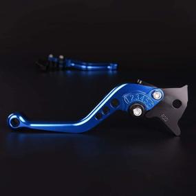 img 2 attached to Оптимизированные короткие тормозные и сцепные рычаги для Yamaha YZF R1/R1M/R1S 2015-2019, YZF-R6 2018-2019 (синие)