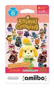 img 4 attached to 🎮 Nintendo Animal Crossing amiibo Cards Series 4 for Wii U - 1-Pack (6 Cards/Pack)