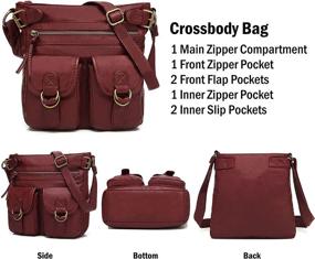 img 1 attached to 👜 Scarleton Simple Duplet Crossbody H199801 Women's Handbags & Wallets in Shoulder Bags" - optimized version: "Scarleton Simple Duplet Crossbody H199801 Women's Handbags & Wallets in Shoulder Bags for Enhanced SEO
