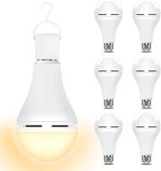 💡 reliable emergency rechargeable light bulb 1200mah 15w equivalent for camping and power outages логотип