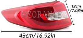 img 3 attached to MZORANGE Hyundai Sonata Indicator Warning Lights & Lighting Accessories