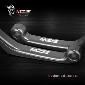 img 3 attached to 🏍️ MZS Clutch Brake Levers Pivot Adjustment CNC Gray for CR80R CR85R 1998-2007, CR125R CR250R 1992-2003, CRF125F 2014-2018, CRF150R 2007-2018, CRF450R 02-03, CR500R 92-01, XR650R 00-06