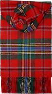 🧣 i luv ltd maclean of duart tartan scarf: embrace modern lambswool elegance! logo