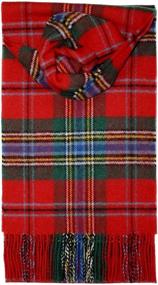 img 1 attached to 🧣 I LUV LTD MacLean of Duart Tartan Scarf: Embrace Modern Lambswool Elegance!