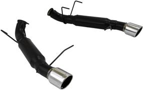 img 2 attached to 🔥 Upgraded Flowmaster 817592 Aggressive Stainless Steel Axle-Back Muffler