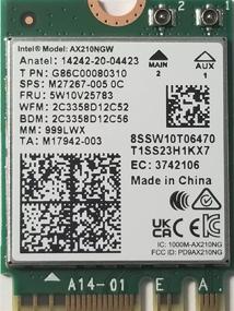 img 2 attached to Intel AX210 NGWG Bluetooth Wireless Network