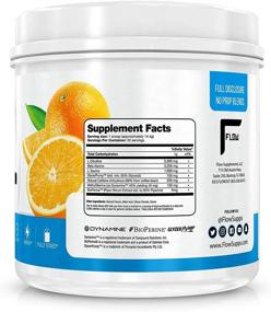 img 2 attached to 🍊 Flow Supplements: Natural Pre-Workout Powder, Fully Dosed for Amplified Workout Performance - Sour Orange, 30 Servings