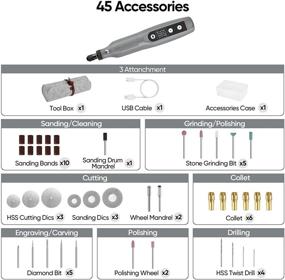 img 3 attached to 🔧 JEDIA Cordless Engraving and Polishing Accessories