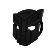 🚗 autobot-classic black transformers car engine one-button start button protective cover - ignition stickers for car interior modification, key ignition switch metal decoration, and push to start button logo