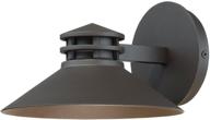 enhance your space with sodor 8in led wall light 3000k in bronze- perfect for indoor and outdoor use логотип