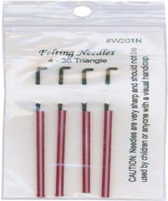 img 1 attached to Wistyria Editions Felting Needles 4 Pack