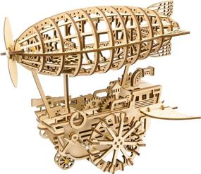 img 4 attached to 🚗 RoWood Wooden Vehicle Building Puzzle