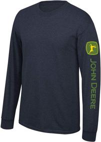 img 1 attached to 👕 Medium Solid Sleeve by John Deere