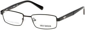 img 1 attached to Eyeglasses Harley Davidson Matte Black