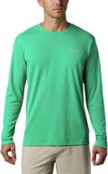 👕 columbia men's pfg zero rules long sleeve performance shirt логотип