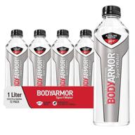 💧 stay hydrated and energized with bodyarmor sportwater alkaline water - ph 9+, electrolytes, perfect for active lifestyles (12-pack, 1 liter) logo
