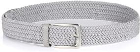 img 2 attached to 👔 Versatile BSLLNEK Elastic Braided Stretch Medium Men's Belt: Perfect Accessory for Flexibility and Style