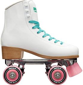 img 4 attached to 🌟 Impala Rollerskates Girls Impala Quad Skate White Size 9 (US Men's 7, Women's 9) M - Big Kid/Adult