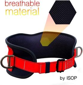 img 1 attached to 🛡️ Enhanced Safety with ISOP Stranded Safety Harness D Rings