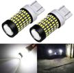 phinlion 7443 led bulb white super bright 2800 lumens 3014 103-smd 7440 7444 led bulbs with projector for back up reverse turn signal brake stop tail lights logo