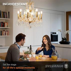 img 1 attached to Sylvania Incandescent Iridescent Finish Medium