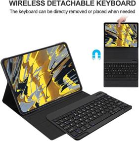 img 2 attached to Keyboard Case Detachable Wireless Backlight Tablet Accessories