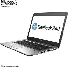 img 3 attached to 🖥️ HP 2018 Элитная книга 840 G1 14-дюймовый ноутбук с LED-подсветкой и матовым экраном: Intel Dual-Core i5-4300U, 8 ГБ оперативной памяти, 500 ГБ жесткий диск, USB 3.0, Bluetooth, Windows 10 Pro (восстановленный)