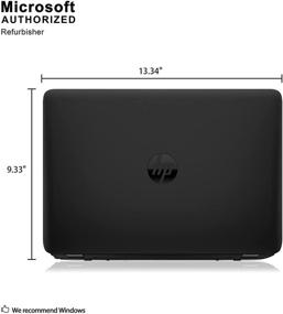 img 1 attached to 🖥️ HP 2018 Elitebook 840 G1 14inch HD LED-backlit Anti-Glare Laptop Computer: Intel Dual-Core i5-4300U, 8GB RAM, 500GB HDD, USB 3.0, Bluetooth, Windows 10 Pro (Renewed)