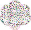 confetti balloons multicolor engagement decoration logo