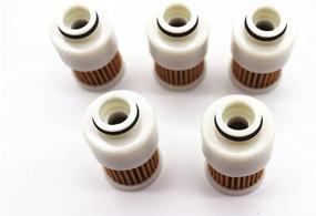 img 1 attached to 🔍 Euros 5Pcs Fuel Filter Compatible with Yamaha Mercury 4 Stroke Outboard Motor 68V-24563-00-00 881540