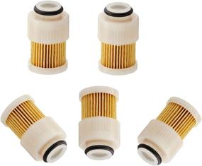 img 3 attached to 🔍 Euros 5Pcs Fuel Filter Compatible with Yamaha Mercury 4 Stroke Outboard Motor 68V-24563-00-00 881540