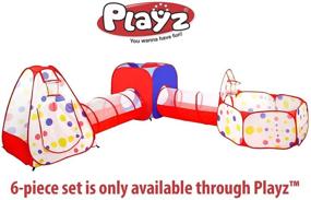 img 1 attached to Playz 6 Piece Playhouse Basketball Carrying