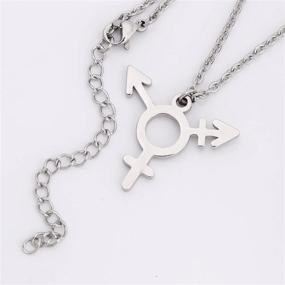 img 3 attached to SenFai Transgender Bisexual Lesbian Necklace