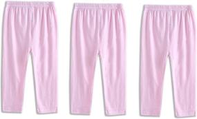 img 4 attached to LX7 Girls Toddler Leggings Dress Apparel & Accessories Baby Girls for Clothing