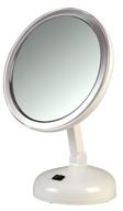 🔍 floxite - 10x magnifying led lighted vanity mirror with dual light settings logo