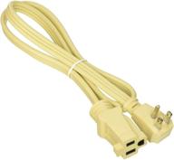 🔌 convenient beige cord extension ac 3spt: 3x3ft length and quality логотип