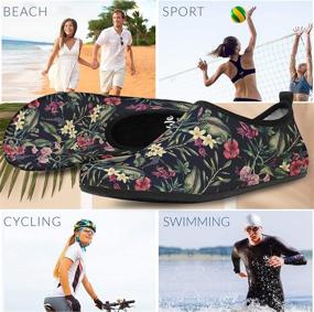 img 1 attached to Yes Vibe Non Slip Quick Dry Barefoot Sports & Fitness for Water Sports