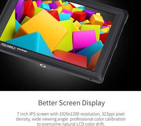 img 2 attached to 📸 FW279 Ultra Bright Camera Monitor: Full HD 1920x1200 Display with 4K HDMI Input & Output - Ideal for Sony A1 A7C DSLR A9 EOS Outdoor Shooting