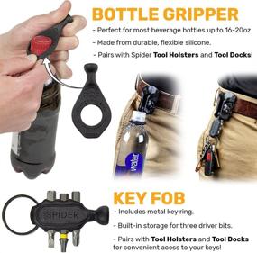 img 3 attached to 🕷️ Spider Lifestyle Essentials - Effortlessly Transport Your Water Bottle and Keys Anywhere!