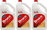 🧹 bruce hardwood and laminate floor cleaner - refill pack of 3 (64oz each) for all no-wax urethane finished floors логотип