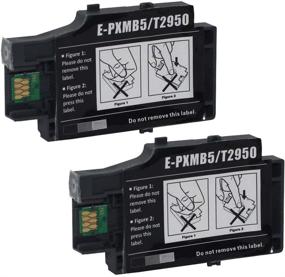 img 3 attached to 🖨️ 2 Pack of Buyink Remanufactured Maintenance Box Compatible with WF-100, WF-100W, WF-110 Printer