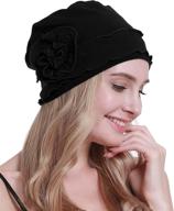 🎀 osvyo chemo headwear turban cap for women - stylish cancer beanie for hair loss (sealed packaging) logo