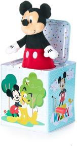 img 4 attached to 🐭 Disney Baby Mickey Mouse Jack-in-The-Box Musical Toy for Babies by KIDS PREFERRED