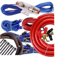 🔊 enhance your car's audio: full 5 channel 2500w gravity 4 gauge amplifier installation kit - ideal for installers and diy hobbyists - suitable for cars, trucks, motorcycles, rvs, & atvs logo